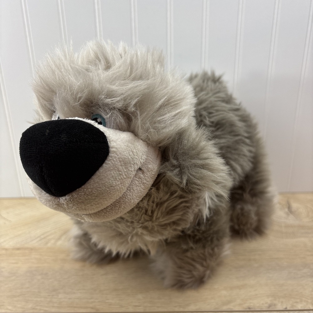 Disney Store Max The Sheepdog Little Mermaid Plush 12" Tall Prince Eric Pet Dog
